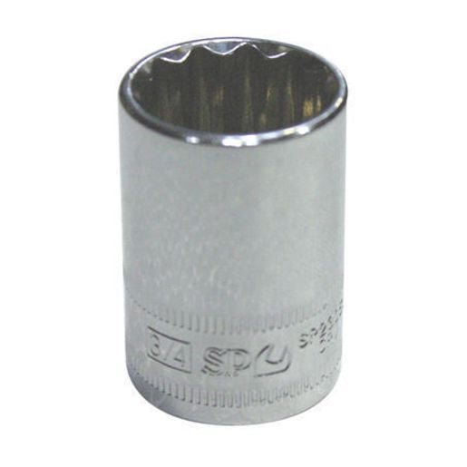 SP Tools Socket 1/2"Dr 12PT SAE 1-3/16"