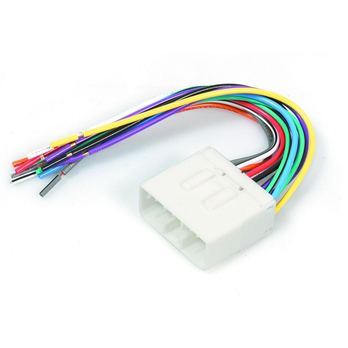Aerpro Vehicle Specific Plug to Harness Bare Wire 13 Pin fits Subaru