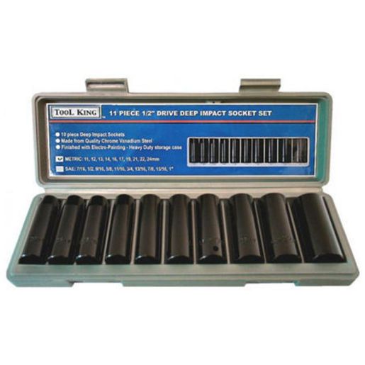 Mocare Australia Tool King 11Pc 1/2 Dr Deep Impact DIS1212M