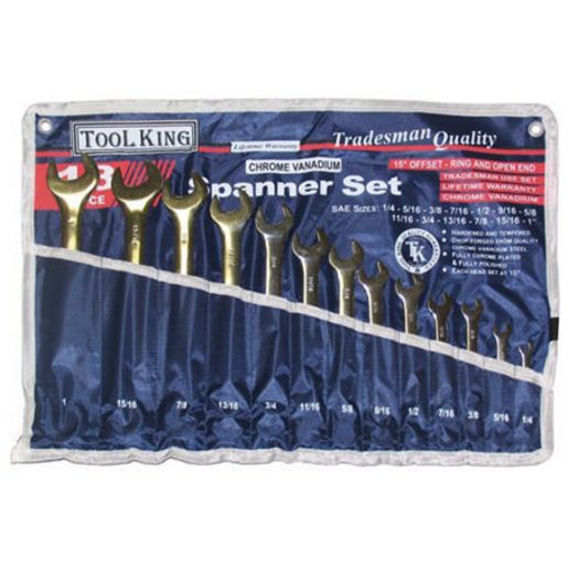 Mocare Australia Tool King Spanner Set 13Pce Imper TKSP13SCV