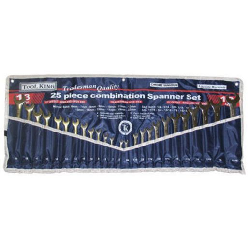 Mocare Australia Tool King Spanner Set 25Pce Imper TKSP25CV