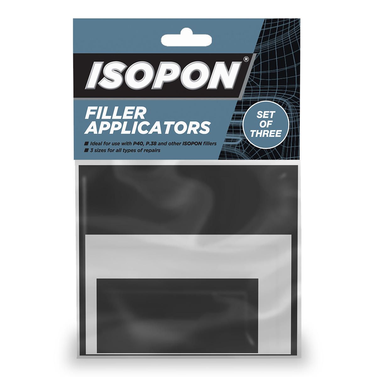 ISOPON Upol Body Filler Applicator Set 3pk APL/3