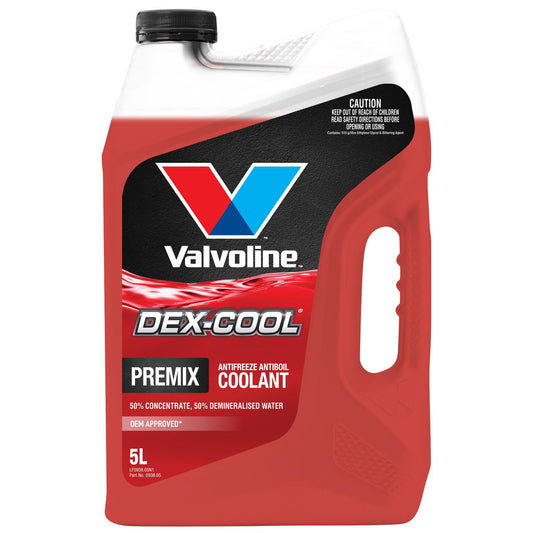 Valvoline Coolant Zerex DEX-COOL Premix 5L 0938.05