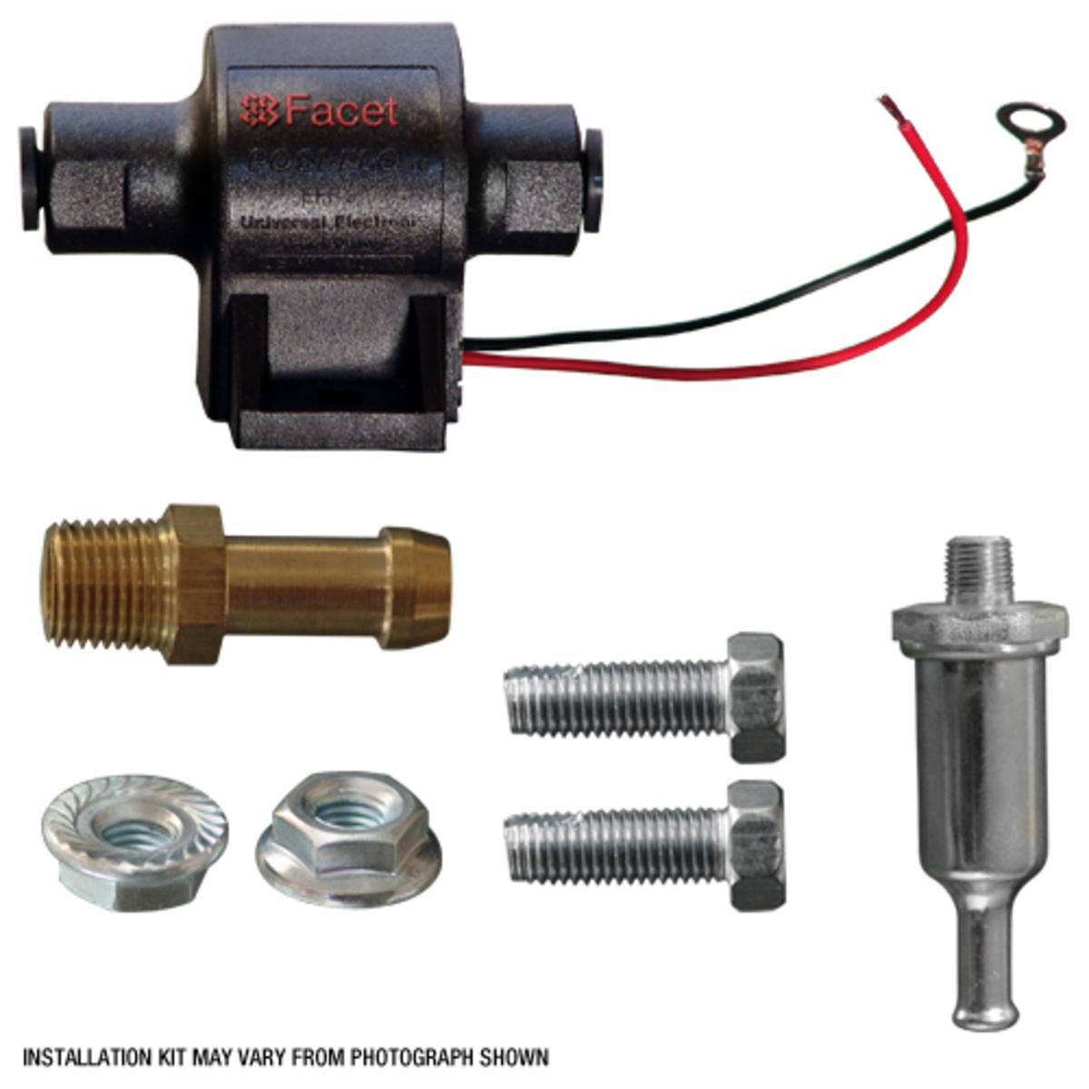 Facet Cube Solid State Fuel Pump Kit (12V) FEP42SV