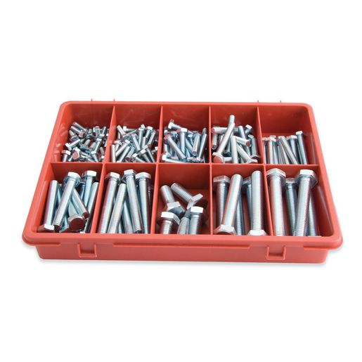 Jamec Pem Trade Flame Assortment Hexagon Bolts 145 Pieces 102.155