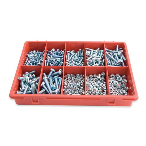 Jamec Pem Trade Flame Assortment Machine Screws 575 Pieces 102.276
