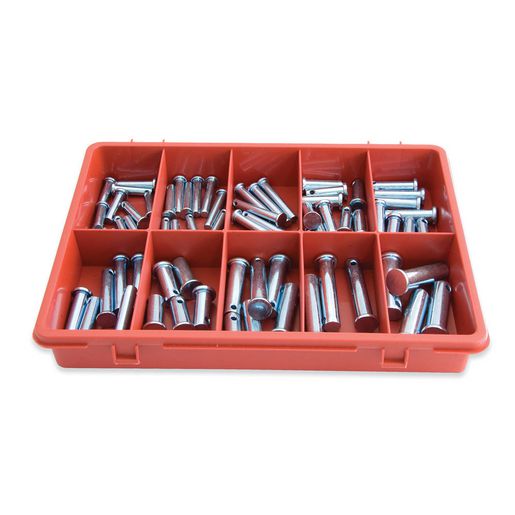 Jamec Pem Trade Flame Assortment Clevis Pins 72 Pieces 102.323