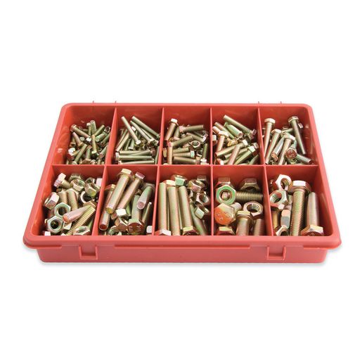 Jamec Pem Assortment High Tensile Bolts And Nuts 290 Pieces 102.345