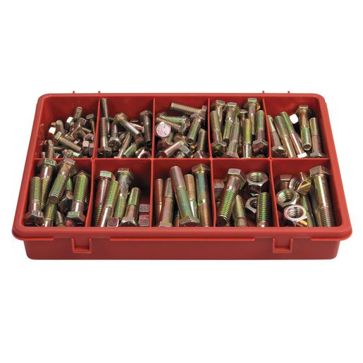 Jamec Pem Assortment High Tensile Bolt And Nut Unc 210 Pieces 102.445