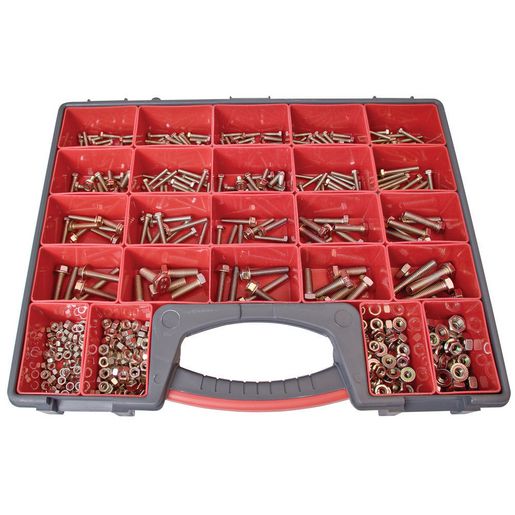 Jamec Pem Assortment Hexagon Flange Bolts And Nuts Set 420 Pieces 102.545