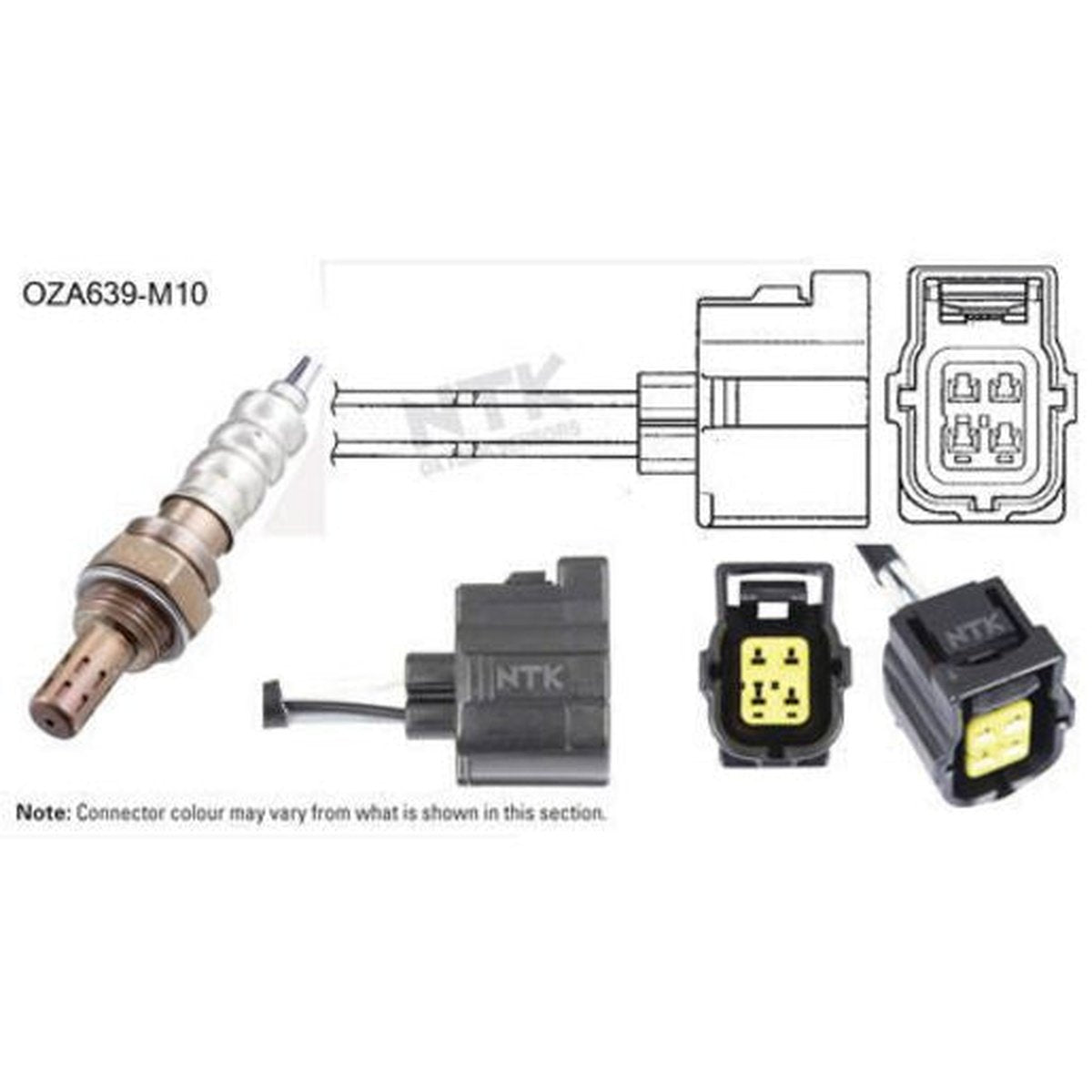 NTK Oxygen Lambda Sensor OZA639-M10