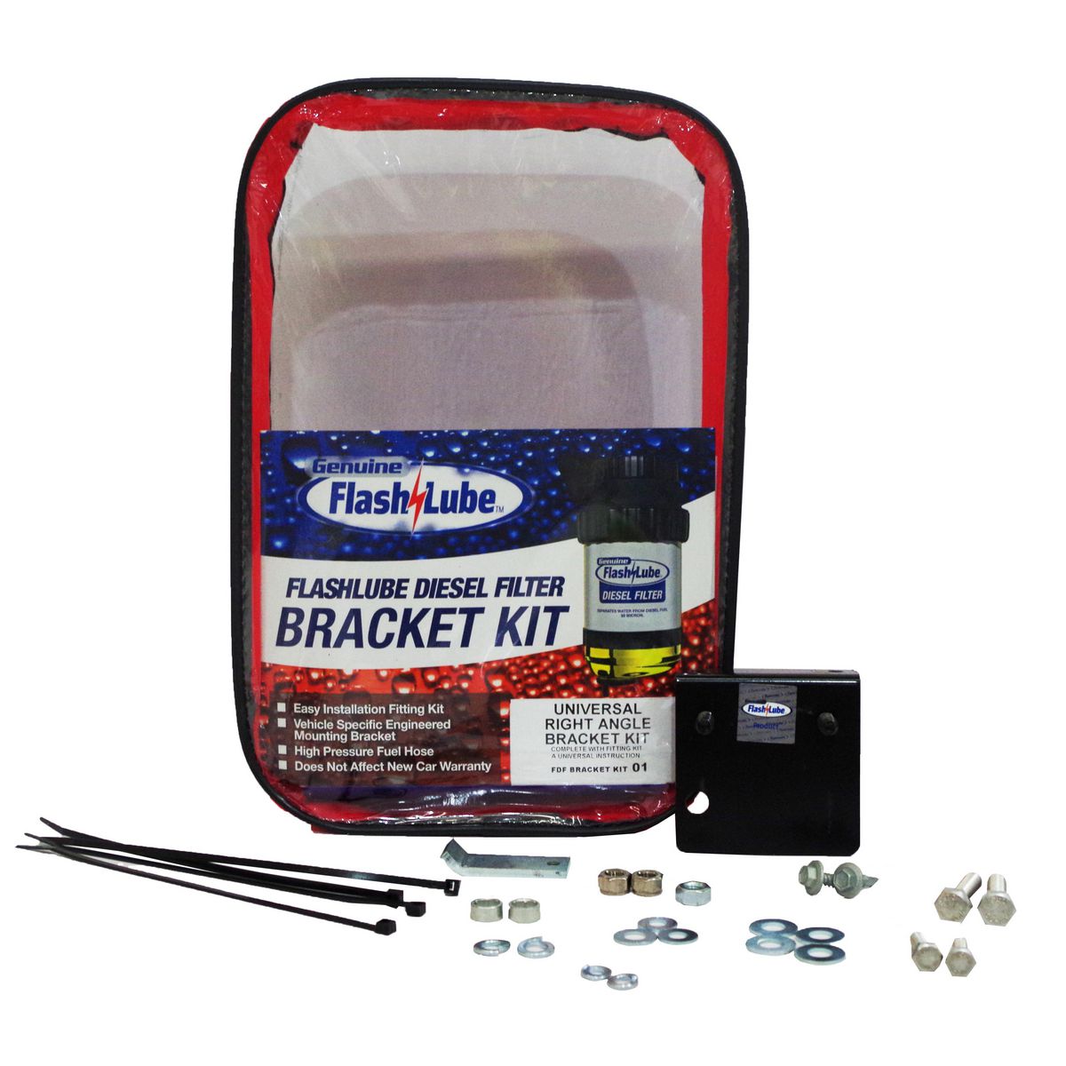 Flashlube Diesel Filter Bracket Kit FLBKT01