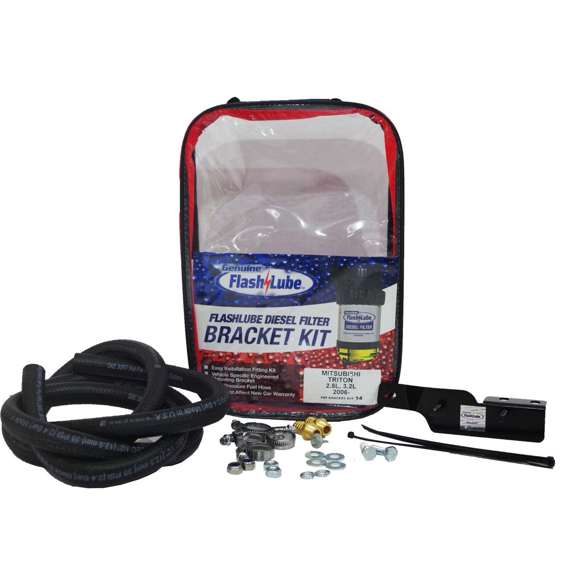 Flashlube Diesel Filter Bracket Kit FLBKT14