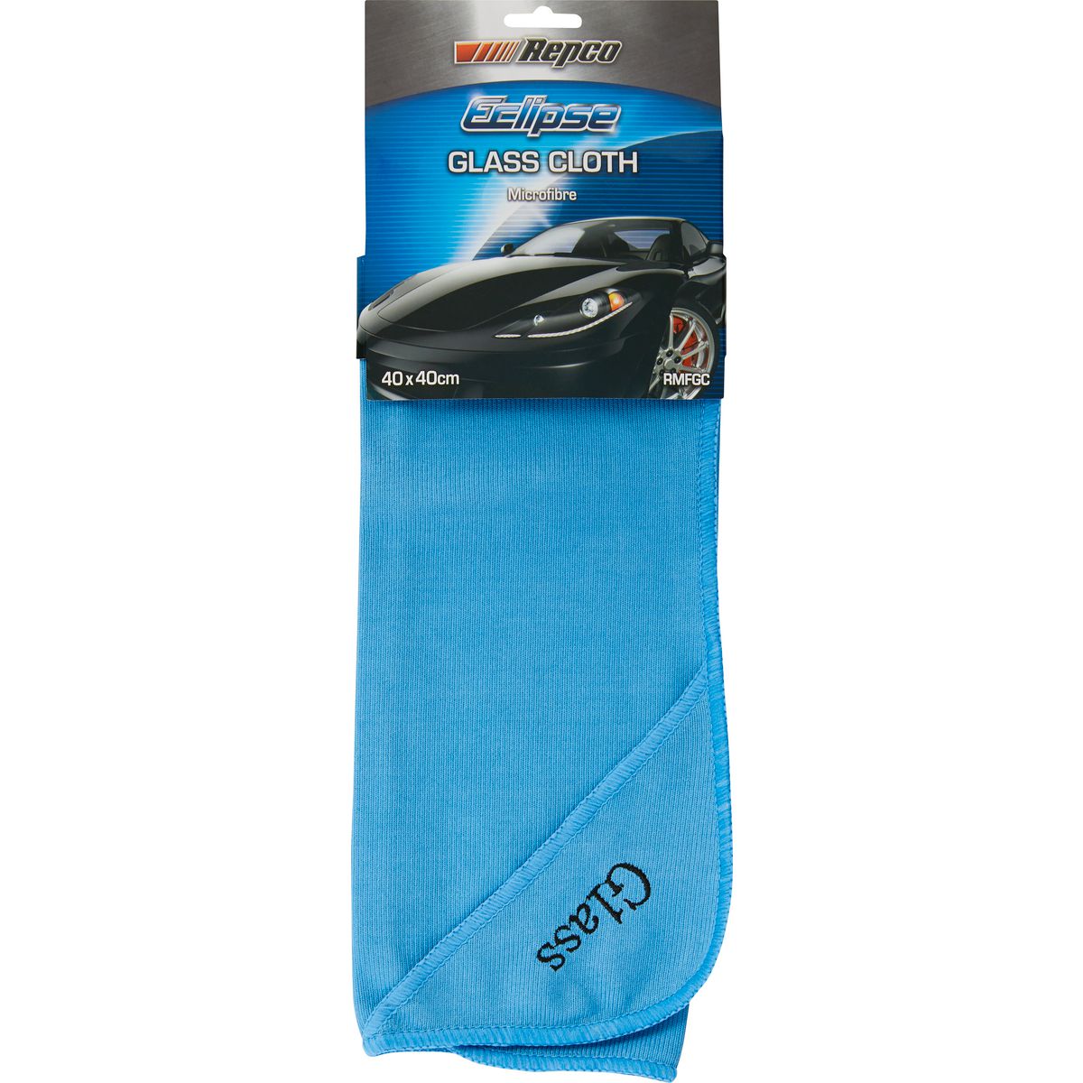 Eclipse Microfibre Glass Cloth 40 X 40Cm RMFGC