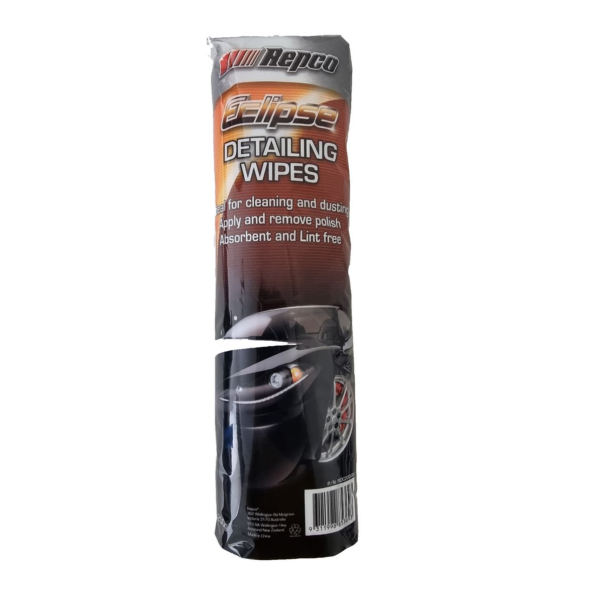 Eclipse Ultra Soft Detailing Wipes 34 X 38Cm RDC200GM