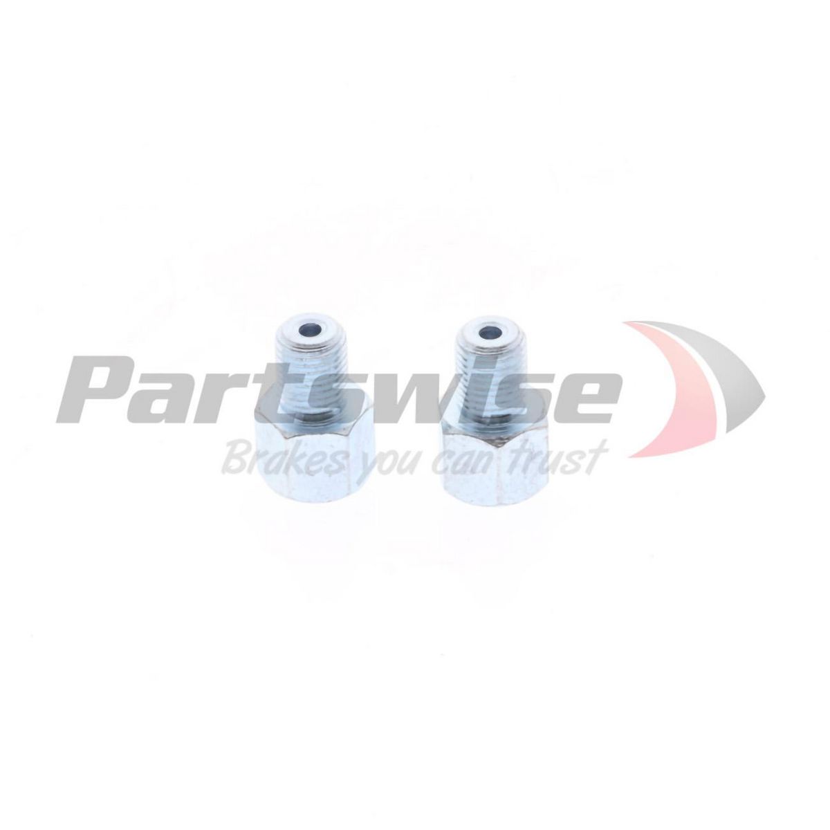 Partswise Adaptor 3/8-24 Male To Fem 2Pk PW8015-2