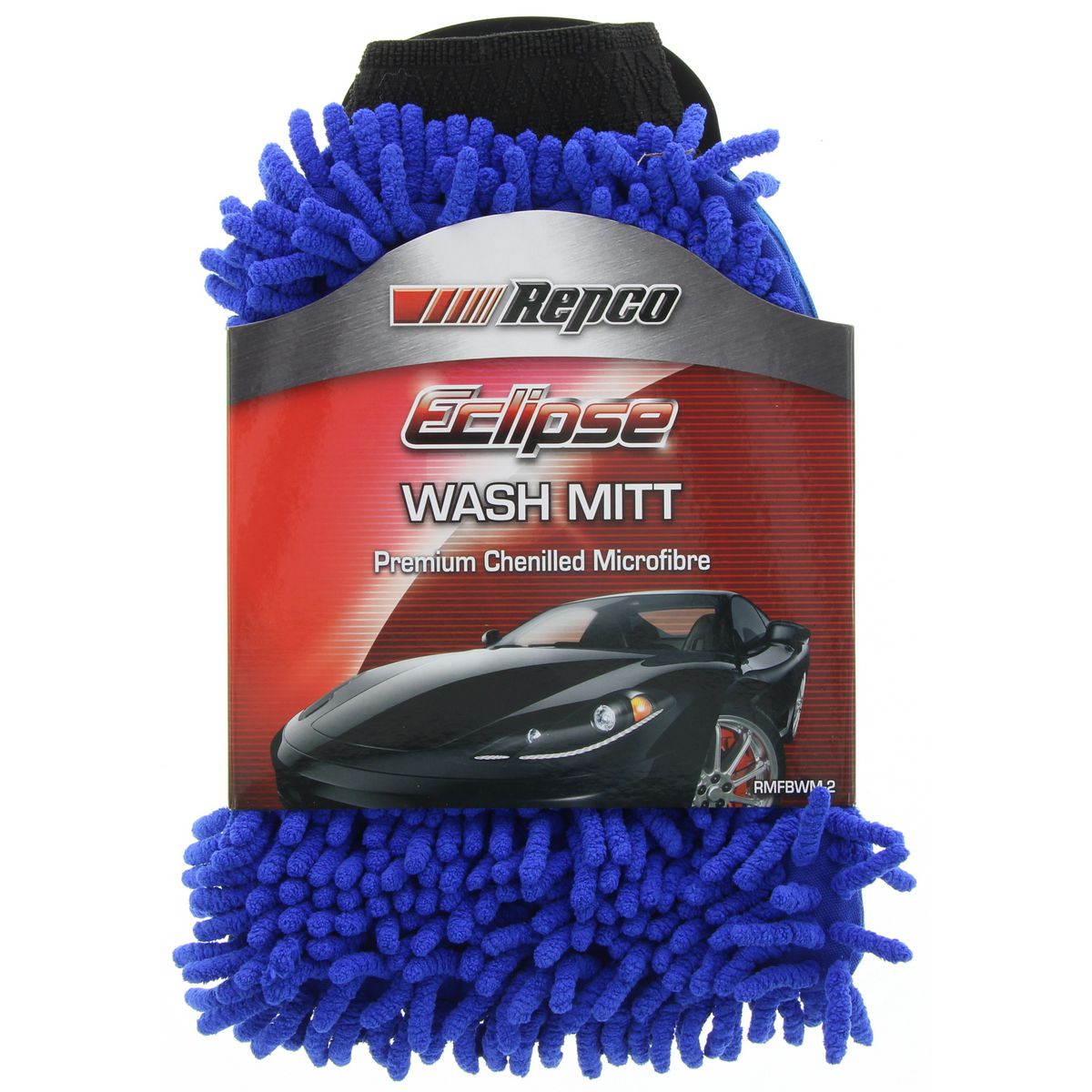 Eclipse 2 In 1 Microfibre Car Wash Mitt RMFBWM-2