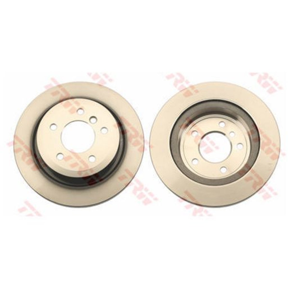 TRW Brake Rotor Pair Rear DF6329S