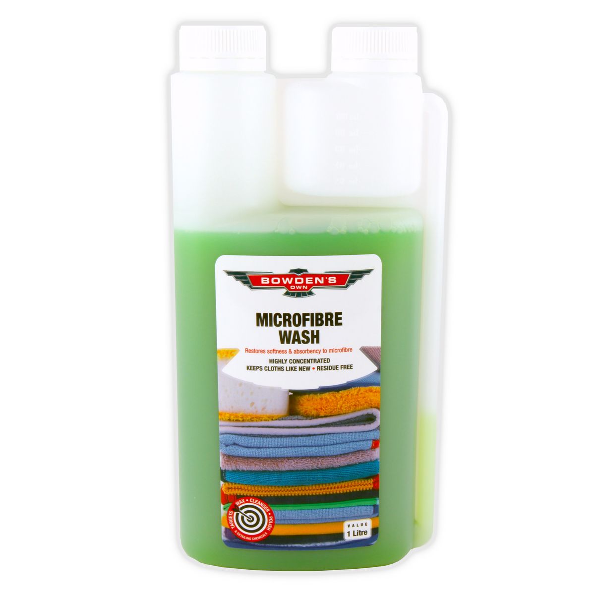 Bowden's Own Microfibre Cloth & Applicator Wash & Restore 1L