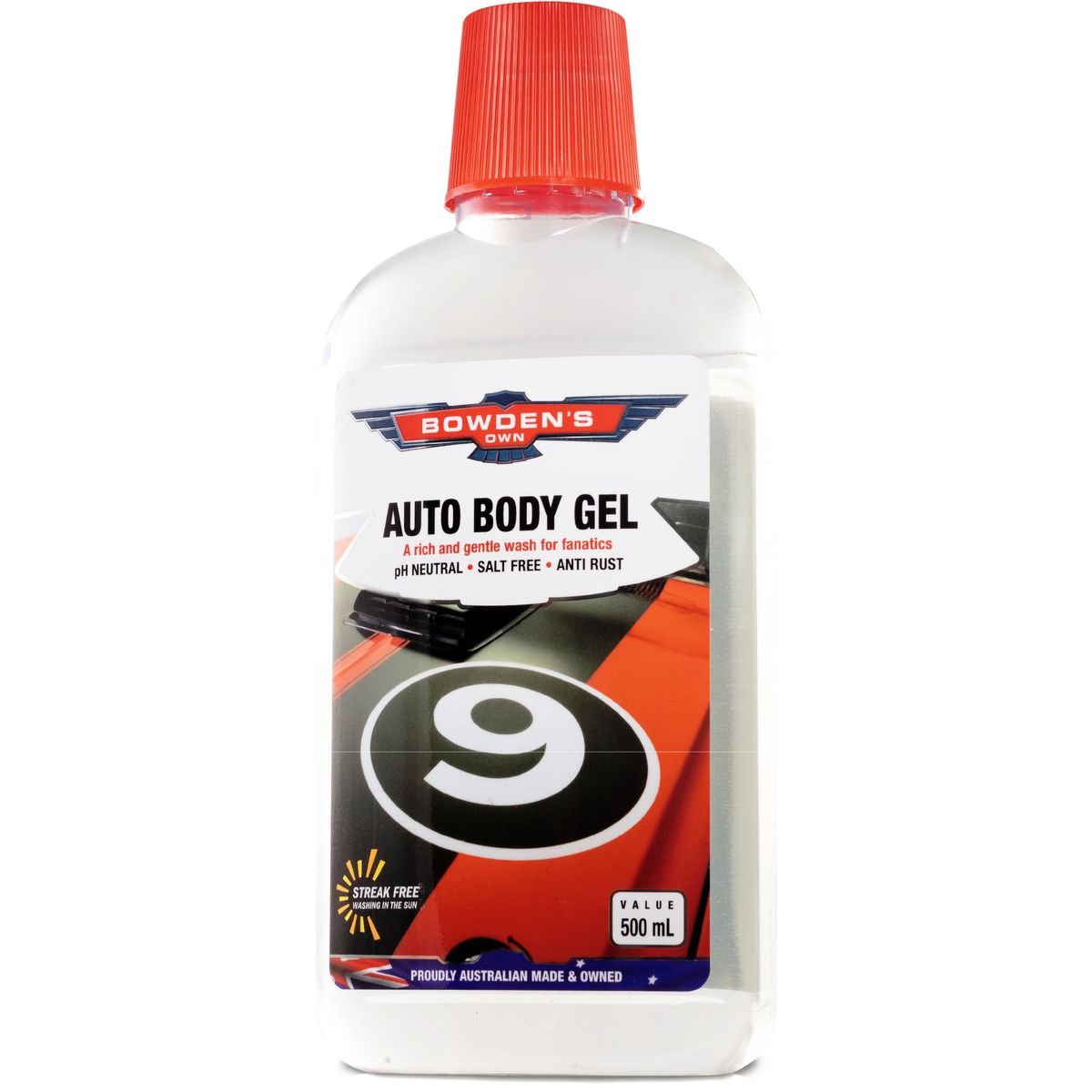 Bowden's Own Auto Body Gentle Gel Wash 500ml