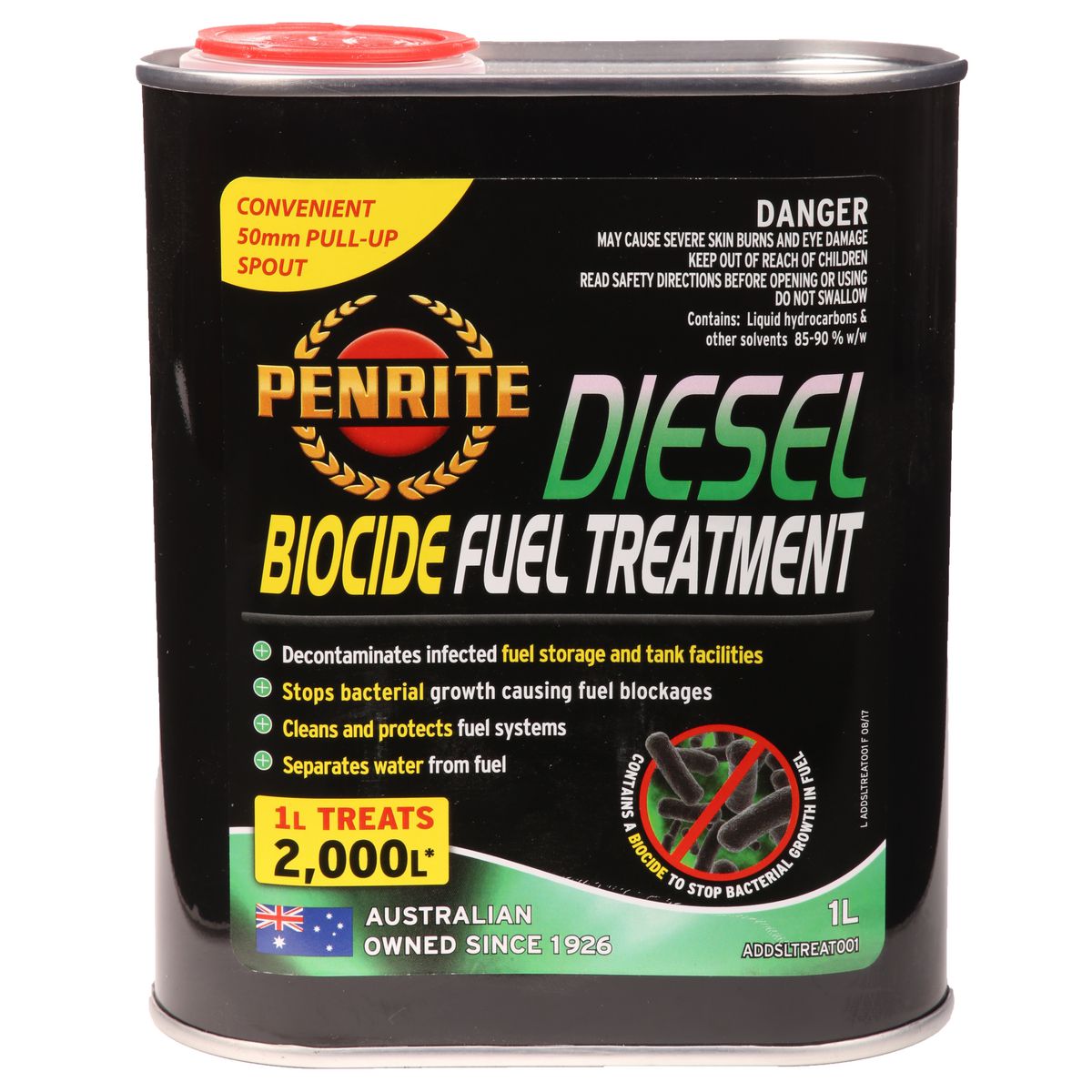 Penrite Diesel Biocide Fuel Treatment 1L ADDSLTREAT001