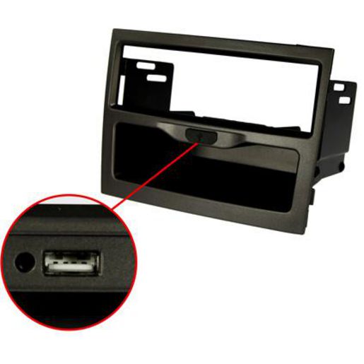 Aerpro Facia With USB Black Suits VY-VZ FP9019B