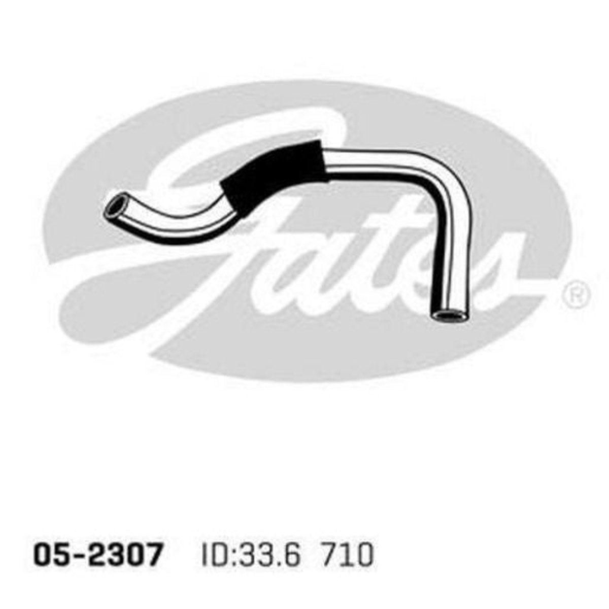 Gates Radiator Hose 05-2307