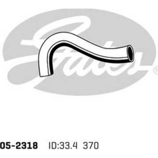 Gates Radiator Hose 05-2318