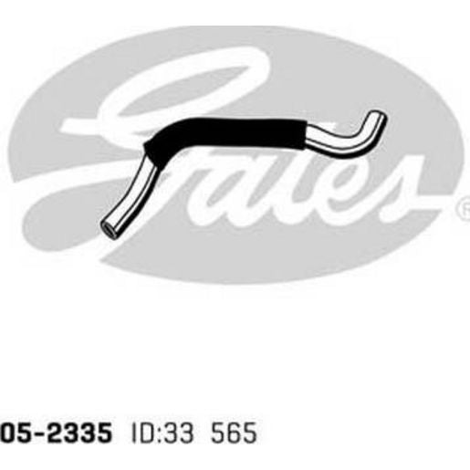 Gates Radiator Hose 05-2335