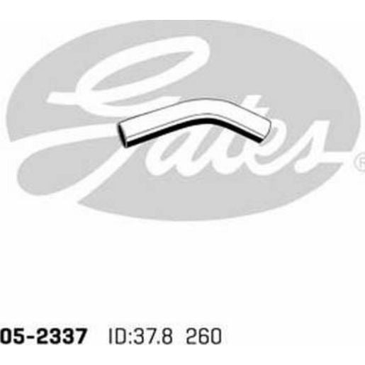 Gates Radiator Hose 05-2337