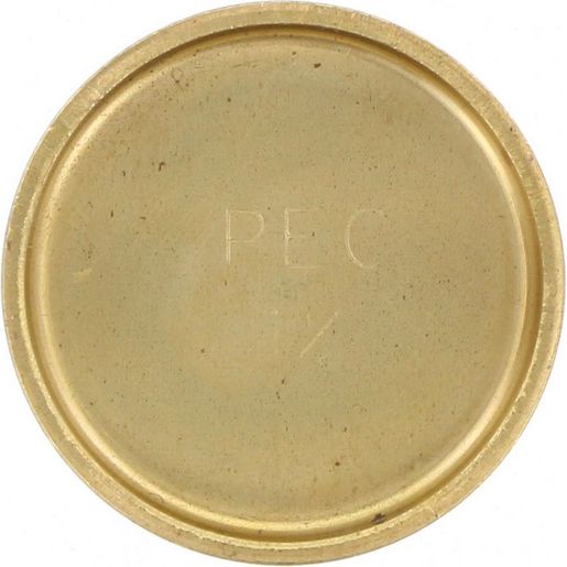 Kelpro Welch Plug Brass 1-1/2" RBC1012