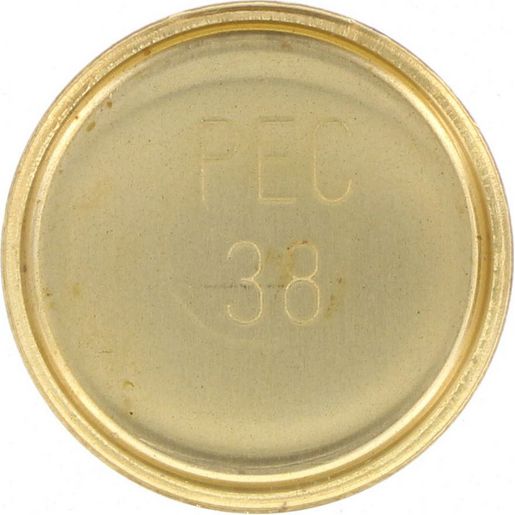 Kelpro Welch Plug Brass 38mm RBC38MM