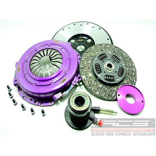 Xtreme Clutch Kit HD Organic w/ Flywheel & CSC KFD28620-1A