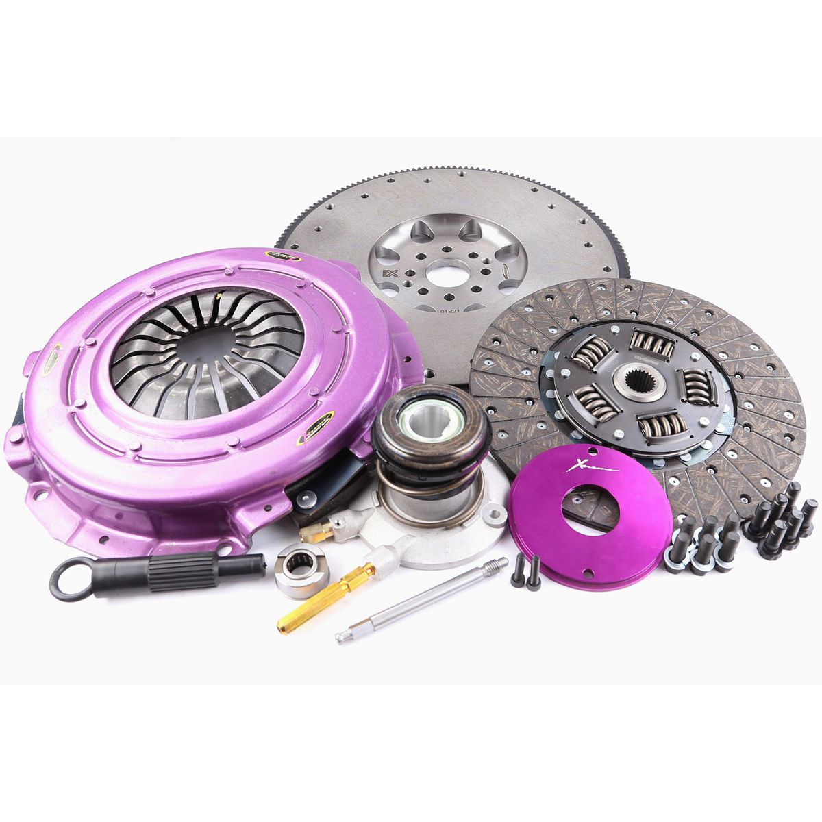 Xtreme Clutch Kit HD Organic w/ Flywheel & CSC KFD28682-1A