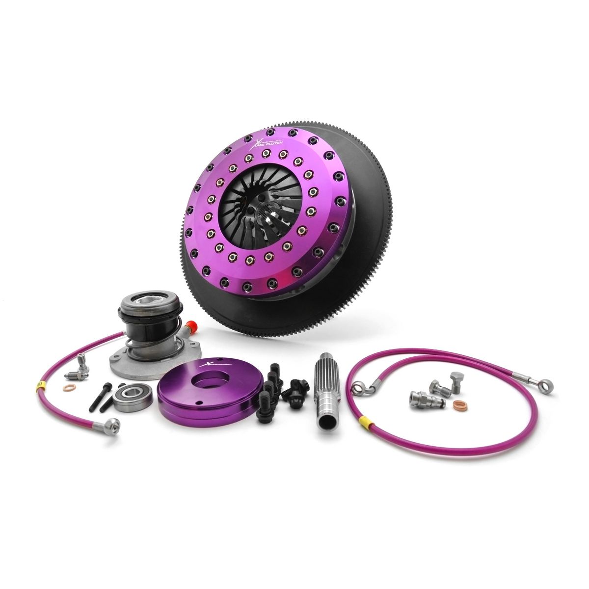 Xtreme Clutch Kit Motorsport Twin Plate Includes Flywheel & Csc (Concentric Slave Cylinder) KGM23631-2P