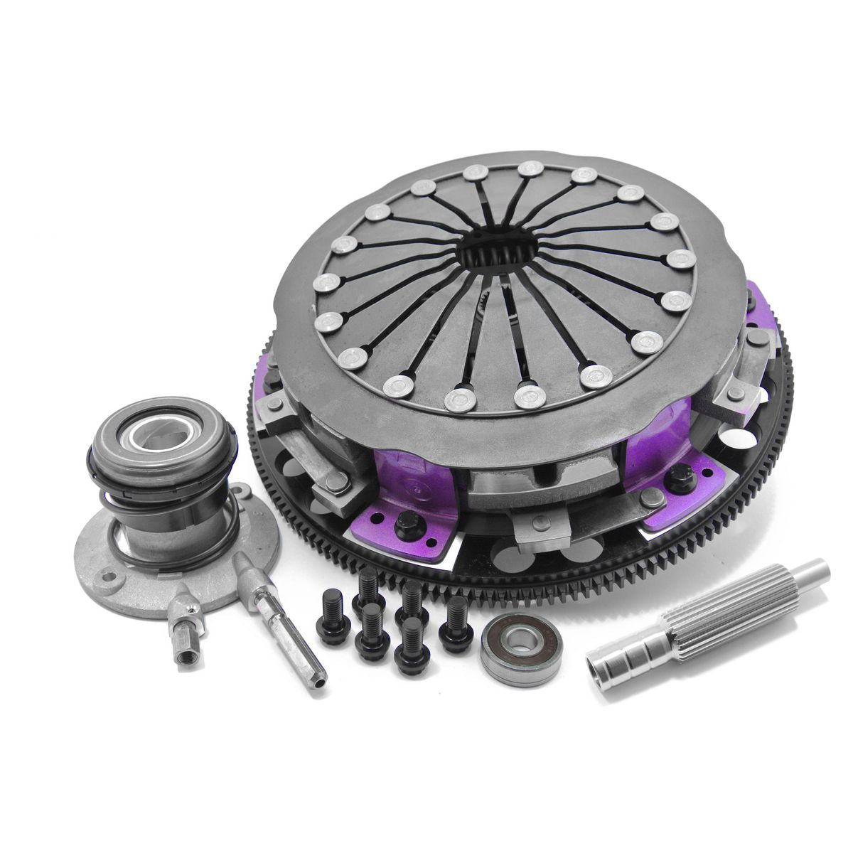 Xtreme Clutch Kit HD Organic Twin w/ Flywheel & CSC KGM25620-2A