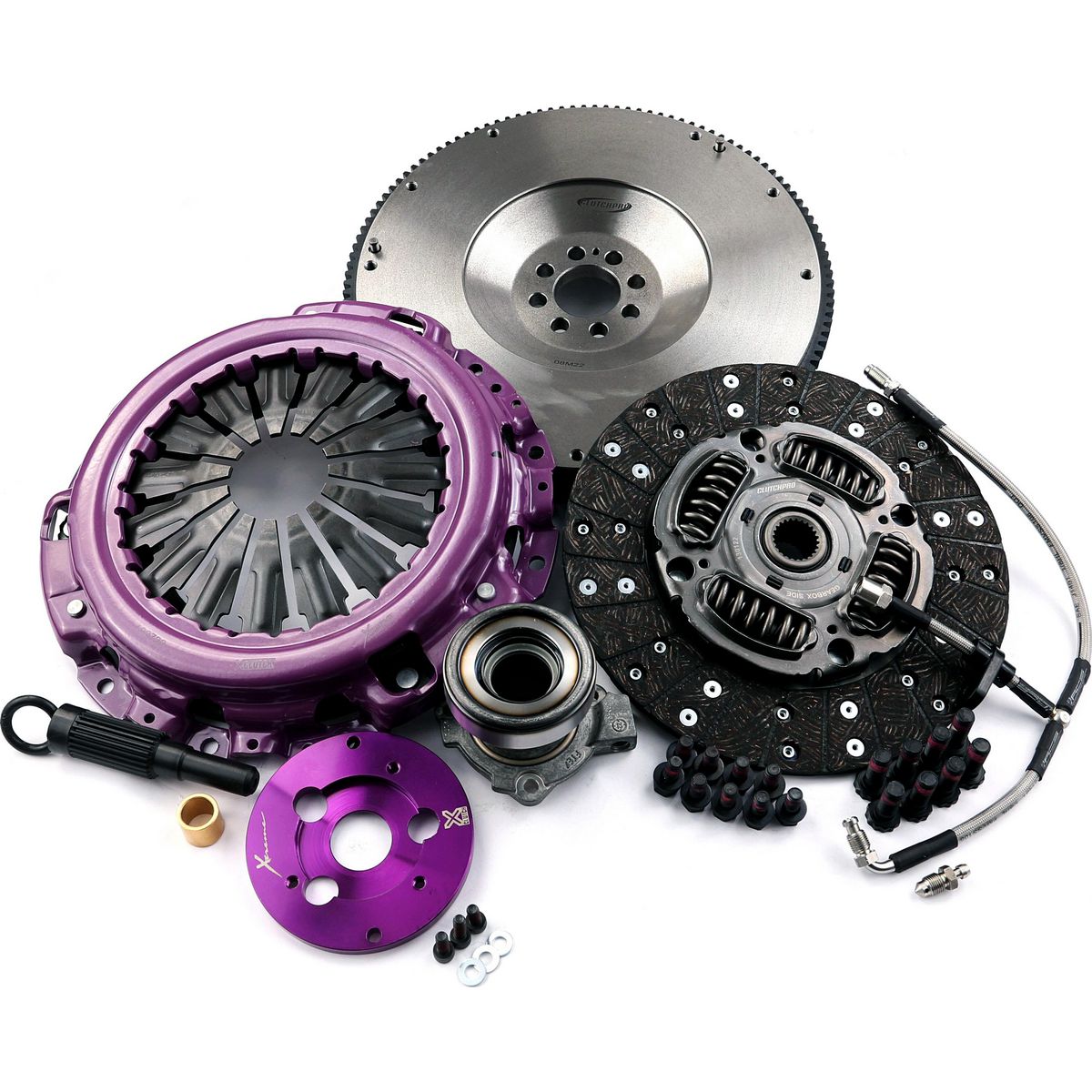 Xtreme Clutch Kit HD Organic w/ Flywheel & CSC KNI25688-1A