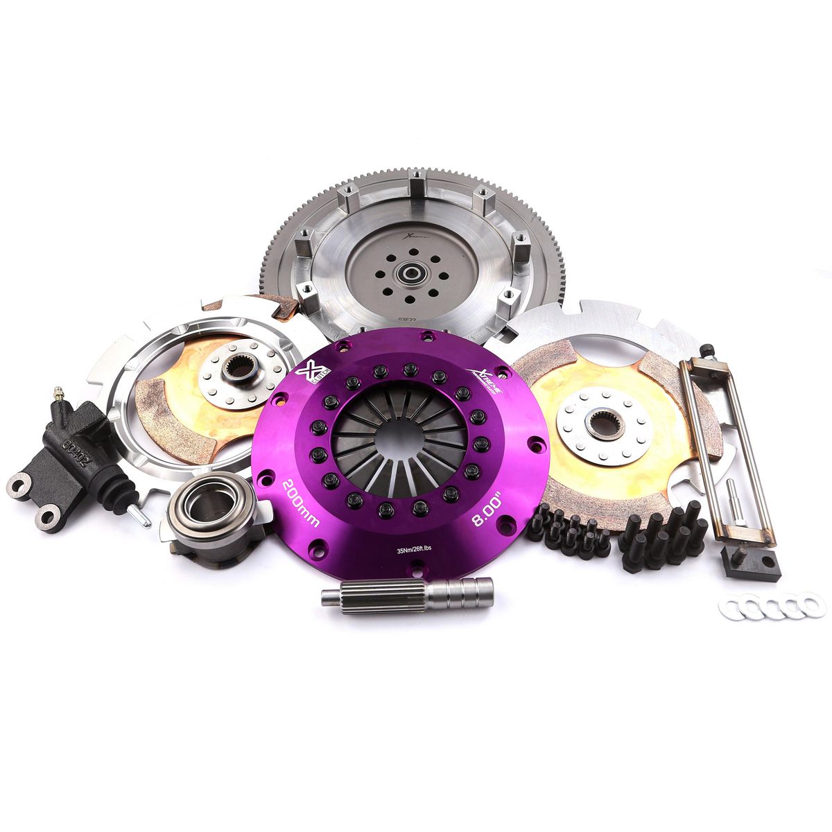 Xtreme Clutch Kit Performance Twin Solid Ceramic KSU20521-2E