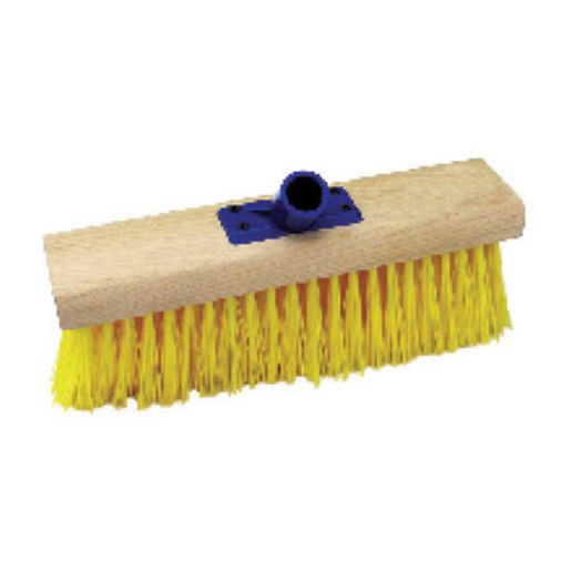 Dis Co Broom Yard Polypropylene 350Mm 14In (Handle To Suit Ah-U157) RED350PPB