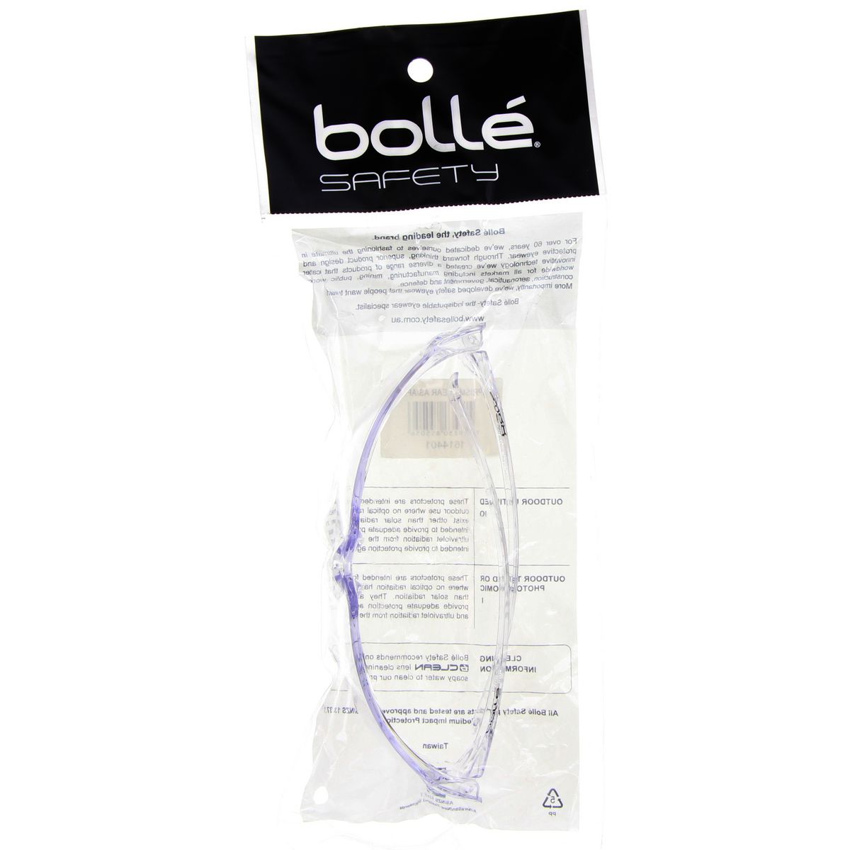 Bolle Aust Prism Safety Glasses Clear Lens 1614401