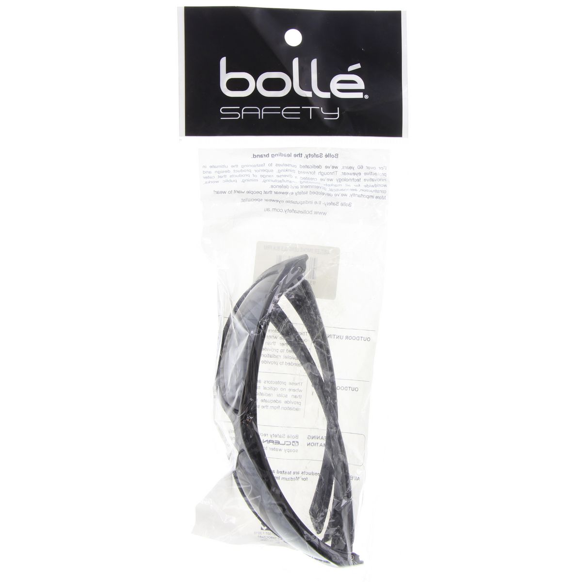 Bolle Aust Hustler Safety Glasses ESP Smoke Lens 1652602