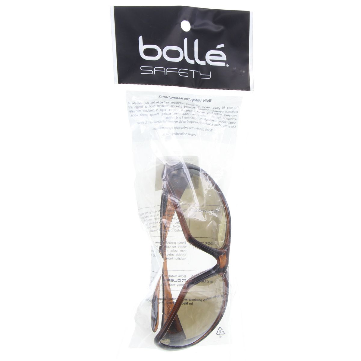 Bolle Aust VooDoo Safety Glasses Brown Lens 1652705