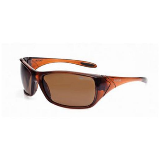Bolle Aust VooDoo Polarized Safety Glasses Brown ESP Lens 1652719