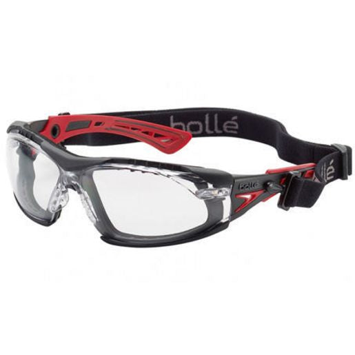Bolle Aust Rush Plus Seal Safety Glasses Clear Lens 1662301FB