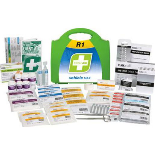 FastAid First Aid Kit R1 Vehicle Max Plastic Portable FAR1V20