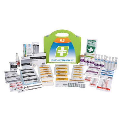 FastAid First Aid Kit Workplace Response Kit, Plastic Portable FAR220