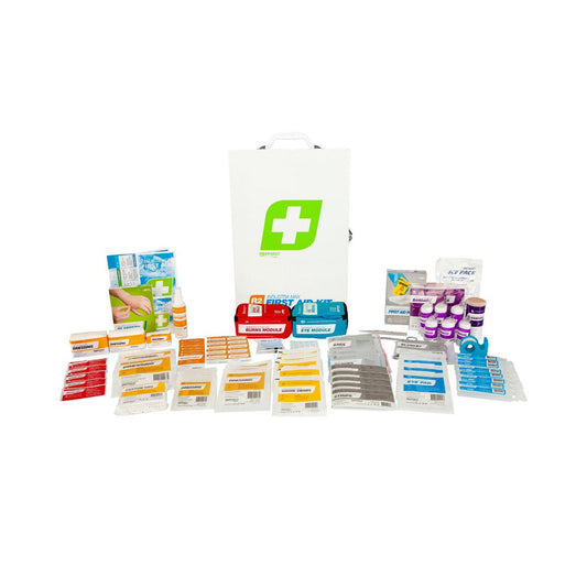 Fastaid First Aid Kit Industrial Max Kit, Metal Wall Mount R2 FAR2I10