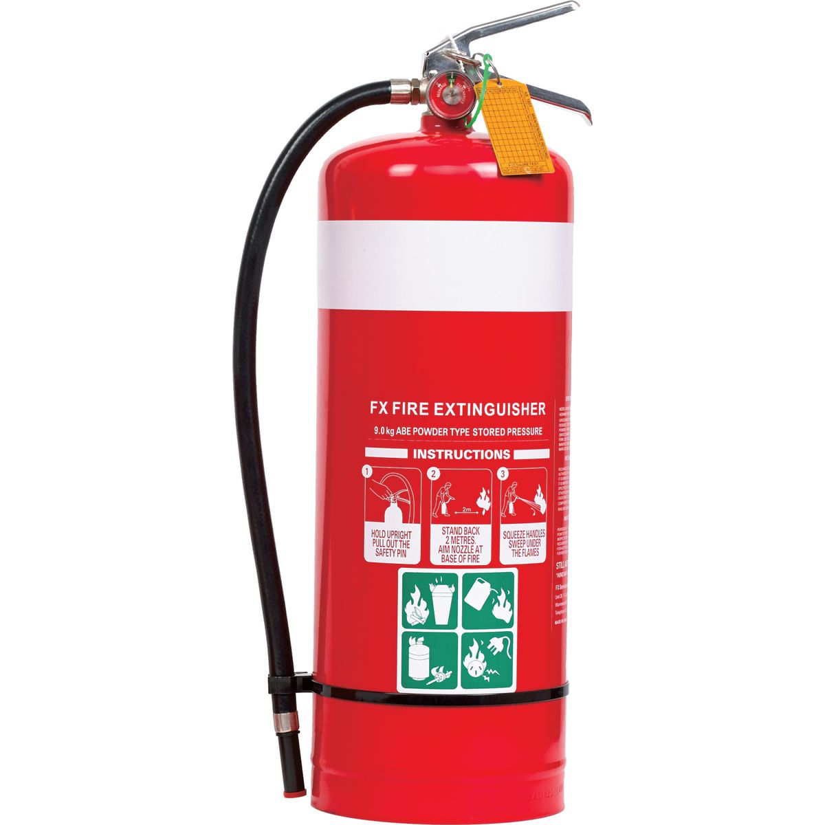 Fx Services Fire Extinguisher Abe Dp 9.0Kg FE9ABE