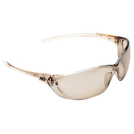 Prochoice Safety Glasses Richter Light Brown Mirror Lens 6309