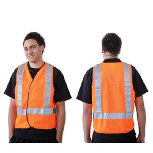 Prochoice Vest Day/Night Orange H Back 4Xl VDNO-4XL